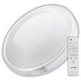 Avide LED Μοντέρνα Πλαφονιέρα Οροφής Pandora-CCT (Αλουμίνιο) 80W με Τηλεχειριστήριο